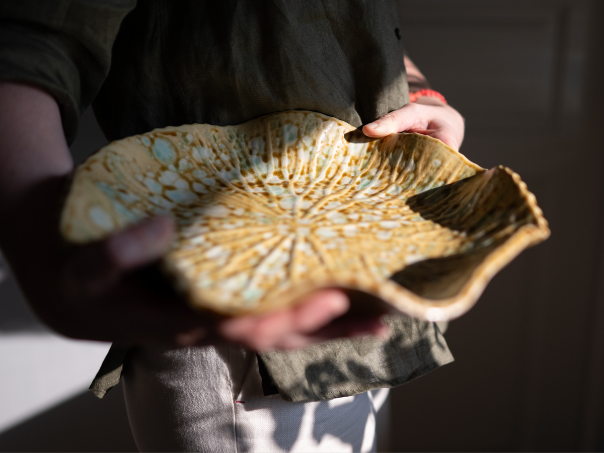 Koh Collection |The Sea Waves Platter 28.5cm